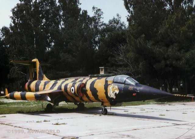 Lockheed F-104 Starfighter - F-104G Tiger colours