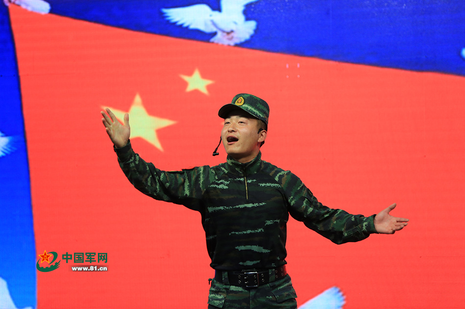 武警烟台支队开展首届"卫士辞章"诗词朗诵大会